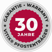 Bohrenkämper VitiX B500 Pfostenträger einbetonierbar